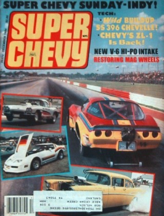 SUPER CHEVY 1984 DEC - SS396 CHEVELLE, 270hp '57, V-6